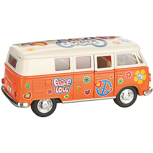 Коллекционная машинка Serinity Toys 1962 Volkswagen Classical Bus, бежево-оранжевый от Serinity Toys
