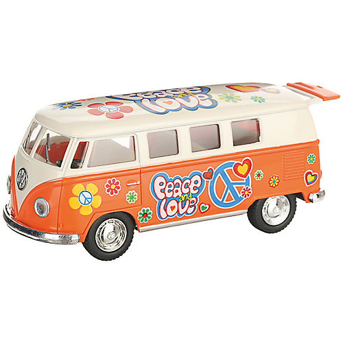 Коллекционная машинка Serinity Toys 1962 Volkswagen Classical Bus, бежево-оранжевый от Serinity Toys