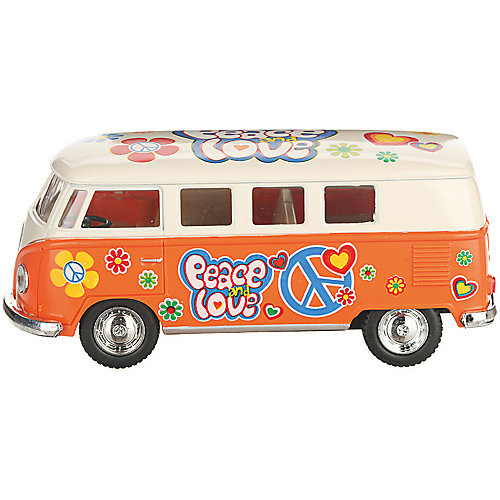 Коллекционная машинка Serinity Toys 1962 Volkswagen Classical Bus, бежево-оранжевый от Serinity Toys
