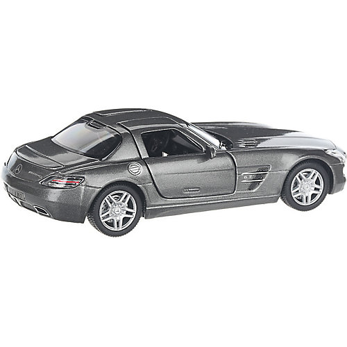Коллекционная машинка Serinity Toys Merсedes-Benz SLS AMG, чёрная от Serinity Toys