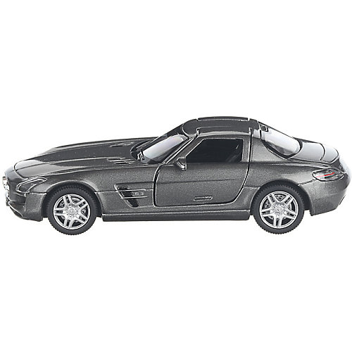 Коллекционная машинка Serinity Toys Merсedes-Benz SLS AMG, чёрная от Serinity Toys