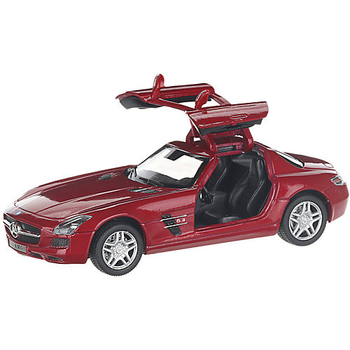 Коллекционная машинка Serinity Toys Merсedes-Benz SLS AMG, красная от Serinity Toys