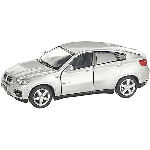 Коллекционная машинка Serinity Toys BMW X6, серебристая от Serinity Toys