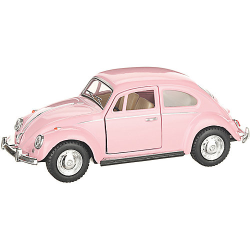 Коллекционная машинка Serinity Toys 1967 Volkswagen Classical Beetle, розовая от Serinity Toys