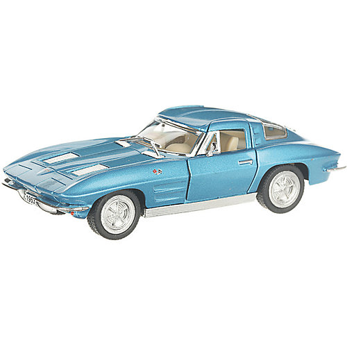 Коллекционная машинка Serinity Toys 1963 Chevrolet Corvette Sting Ray, голубая от Serinity Toys