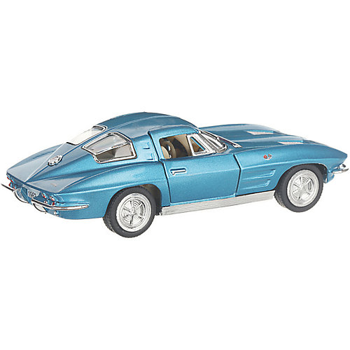 Коллекционная машинка Serinity Toys 1963 Chevrolet Corvette Sting Ray, голубая от Serinity Toys