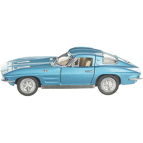 Коллекционная машинка Serinity Toys 1963 Chevrolet Corvette Sting Ray, голубая от Serinity Toys