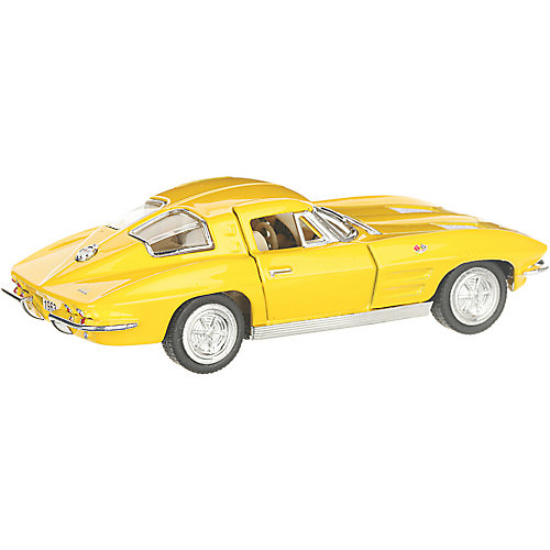 Коллекционная машинка Serinity Toys 1963 Chevrolet Corvette Sting Ray, жёлтая от Serinity Toys