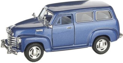 Коллекционная машинка Serinity Toys Chevrolet Субурбан, синяя