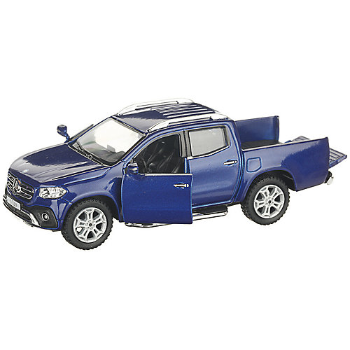 Коллекционная машинка Serinity Toys Mercedes-Benz X-Class Пикап, синяя от Serinity Toys
