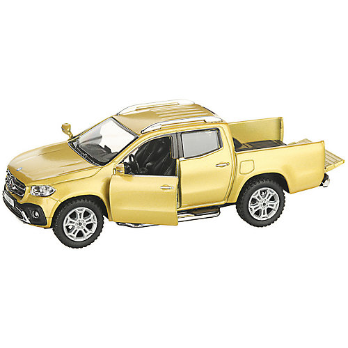 Коллекционная машинка Serinity Toys Mercedes-Benz X-Class Пикап, жёлтая от Serinity Toys