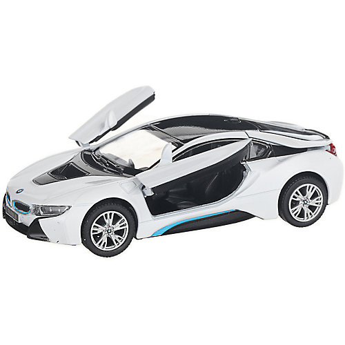 Коллекционная машинка Serinity Toys BMW i8, белая от Serinity Toys