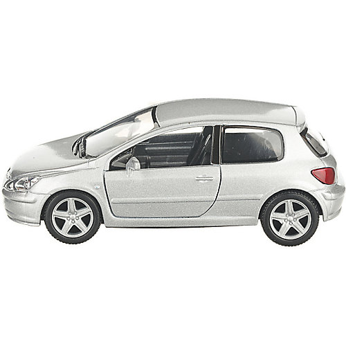 Коллекционная машинка Serinity Toys Peugeot 307, серебристая от Serinity Toys