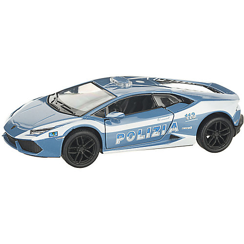 Коллекционная машинка Serinity Toys Lamborghini Huracan LP610-4 Полиция, бело-голубая от Serinity Toys