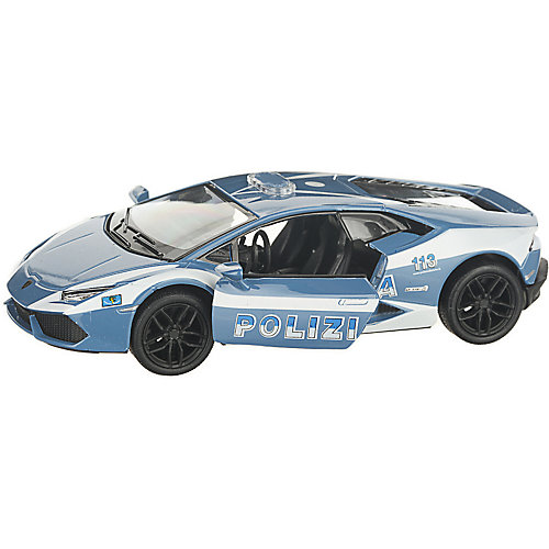 Коллекционная машинка Serinity Toys Lamborghini Huracan LP610-4 Полиция, бело-голубая от Serinity Toys