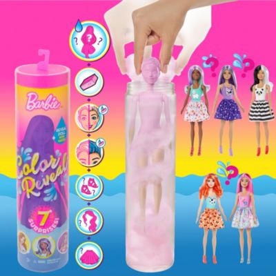 Barbie Color Reveal Puppe, Serie 1 "Tiere", Überraschungs-Set inkl ...