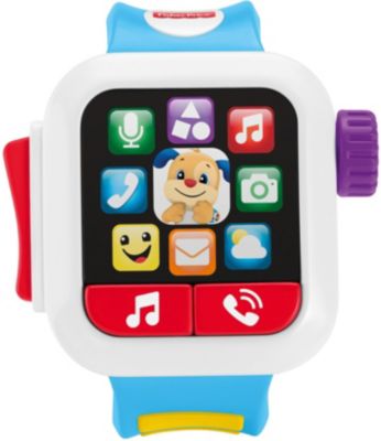 Fisher-Price Lachen & Lernen Zeit lernen Smart Watch Musik Baby Spielzeug 6-36m 