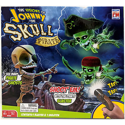 Проекционный тир Fotorama Johnny the Skull Джонни Пират с 1 бластером от Fotorama