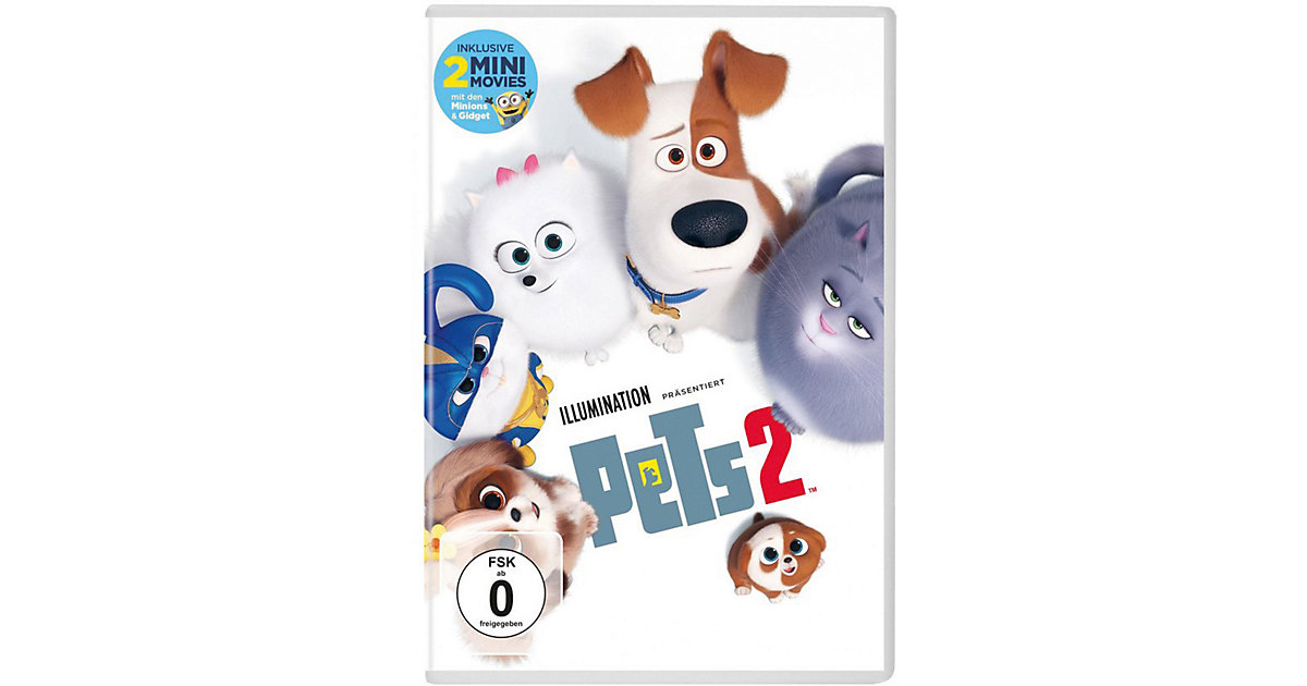 DVD Pets 2, 1 DVD Hörbuch