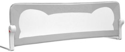 Барьер для кроватки Baby Safe Ушки, 120х42 см, серый