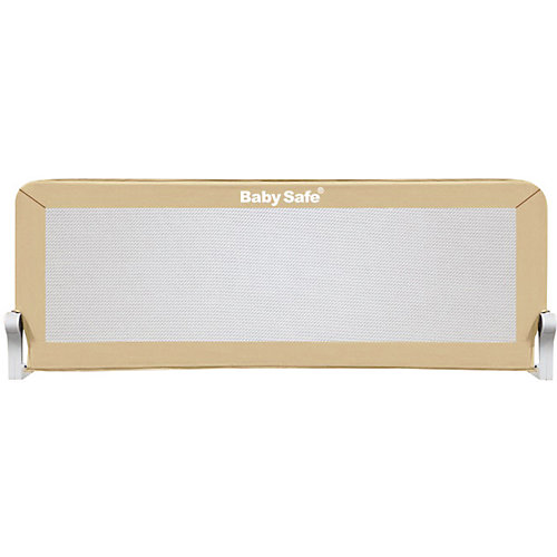 Барьер для кроватки Baby Safe, 120х42 см, бежевый от Baby Safe