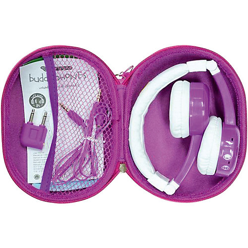 Кейс для хранения наушников Purple от Buddyphones
