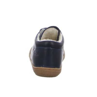 Naturino Cocoon Lauflernschuhe Aus Metallic-Veloursleder – Weich, Gepolstert, Mit Gummisohle Für Babys