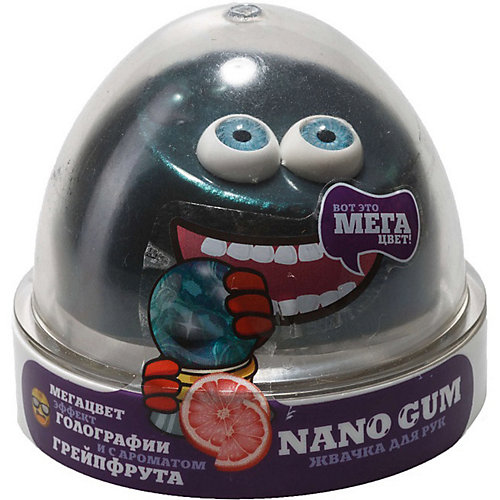 Жвачка для рук Nano Gum Грейпфрут, голография, 50 г от Nano Gum