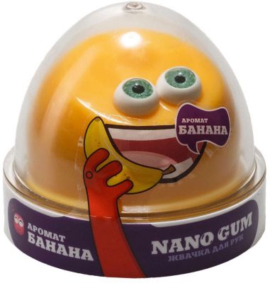 Жвачка для рук Nano Gum Банан, 50 г