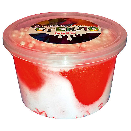 Слайм Party Slime, клубничный от Стекло