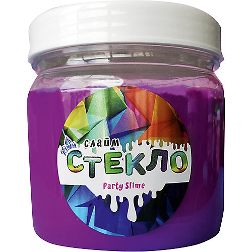 Слайм Party Slime, фиолетовый неон от Стекло