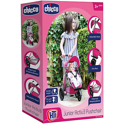 Трехколесная коляска для кукол Chicco от HTI