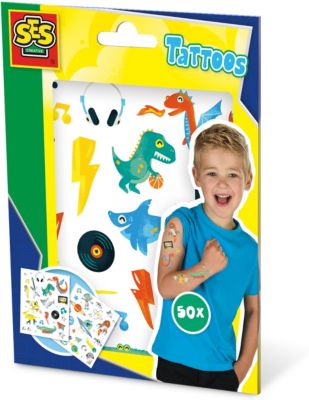Dino Tattoo für Kinder 24 Stück Kinder Tattoos Spielen 