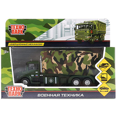 Машинка Технопарк Военная техника от ТЕХНОПАРК