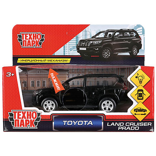 Машинка Технопарк металлическая Toyota Prado от ТЕХНОПАРК