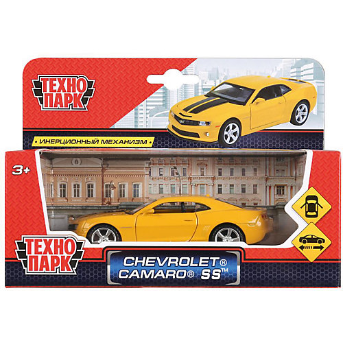Машинка Технопарк Chevrolet Camaro, 1:43 от ТЕХНОПАРК