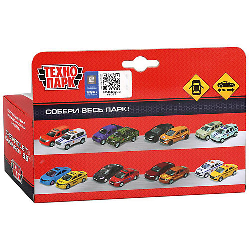 Машинка Технопарк Chevrolet Camaro, 1:43 от ТЕХНОПАРК
