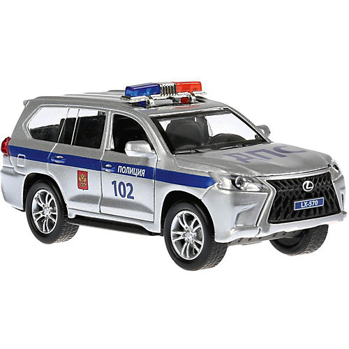 Машинка Технопарк Lexus LX-570 Полиция от ТЕХНОПАРК