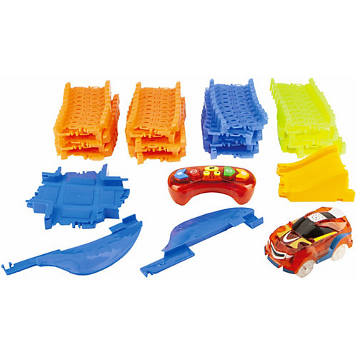 Гибкий трек 1Toy с машинкой, 206 деталей от 1Toy