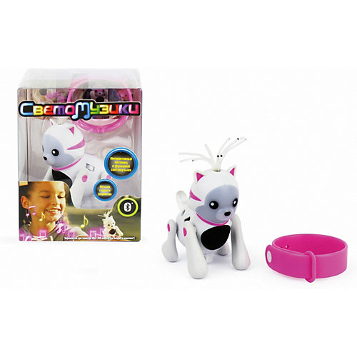Интерактивная игрушка 1Toy "Светомузики" Котёнок от 1Toy