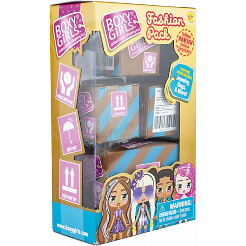 Игровой набор 1Toy Boxy Girls 4 посылки с сюрпризами для кукол от 1Toy