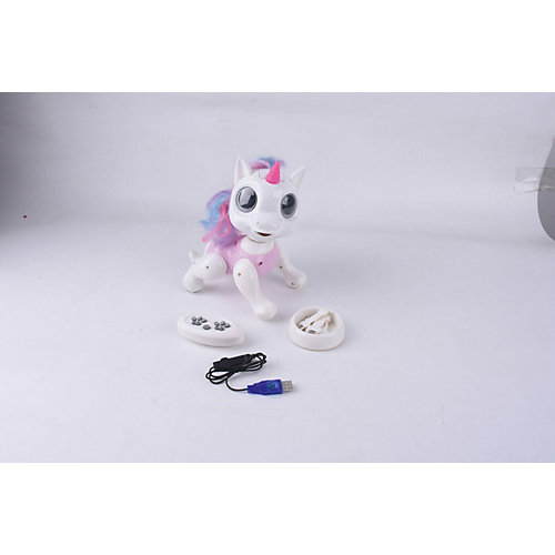 Интерактивная игрушка 1Toy Robo Pets Единорог Корни от 1Toy