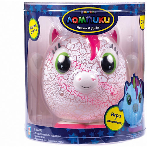 Ночник 1Toy "Лампики" Единорог, 9 деталей от 1Toy