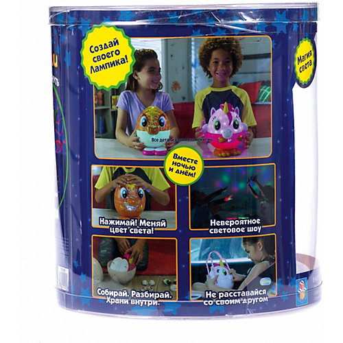 Ночник 1Toy "Лампики" Единорог, 9 деталей от 1Toy