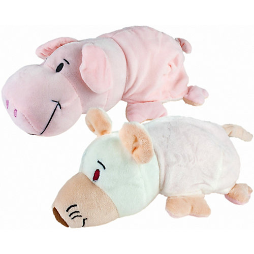 Мягкая игрушка-вывернушка 1Toy Свинья-Крыса, 20 см от 1Toy