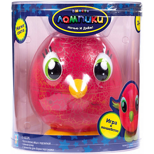 Ночник 1Toy "Лампики" Попугай, 6 деталей от 1Toy