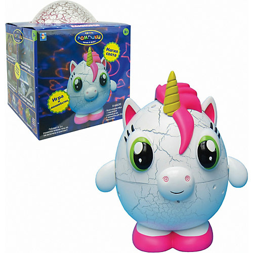 Ночник 1Toy "Лампики" Единорог, 9 деталей от 1Toy