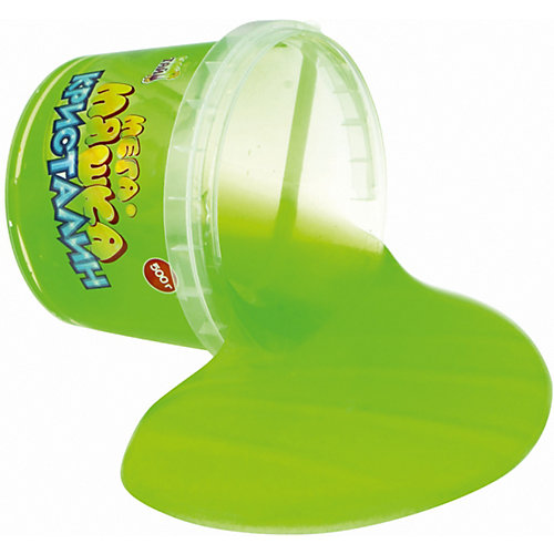 Слайм 1Toy "Мега-Мяшка" Кристалин зелёный, 500 г от 1Toy
