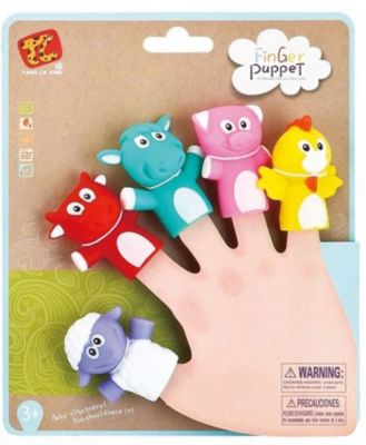 Пальчиковый театр Finger Puppets "Животные", 5 шт