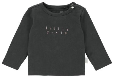 Baby Langarmshirt schwarz Gr. 86 Mädchen Kleinkinder
